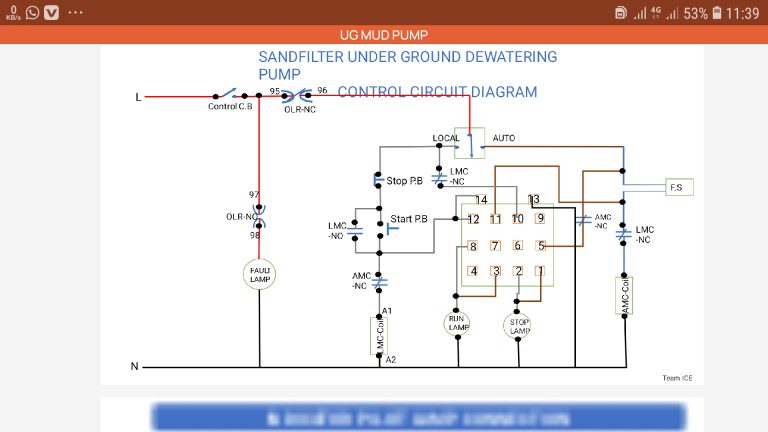 Make drawing  for Sandfilter Underground Dewatering pump