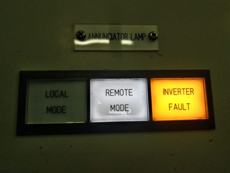 DTW221 Modbus Communication Interrupt-Inverter Fault