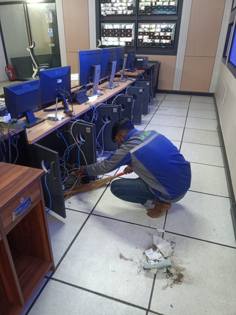 SCADA Room & Work Station CPU cleaning